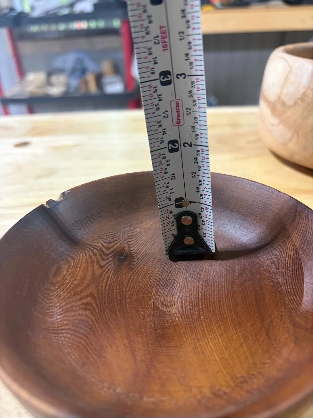 Handcrafted Cedar Trinket Bowl